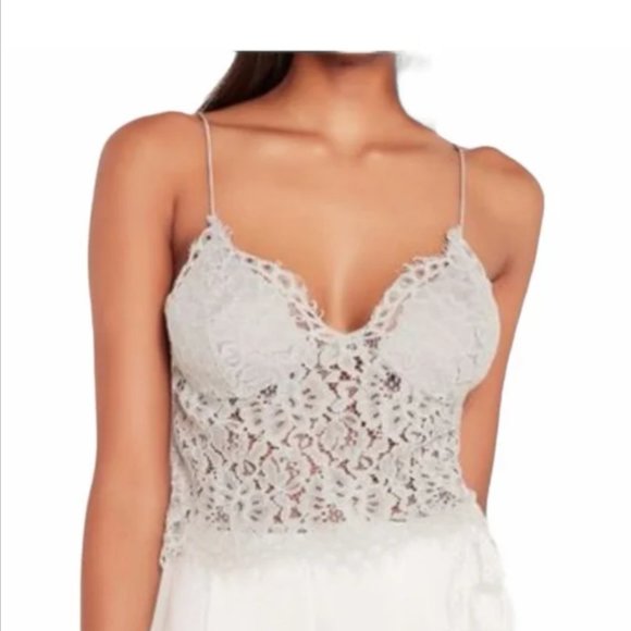Carli Bybel x Misguided lace tank - Picture 2 of 3